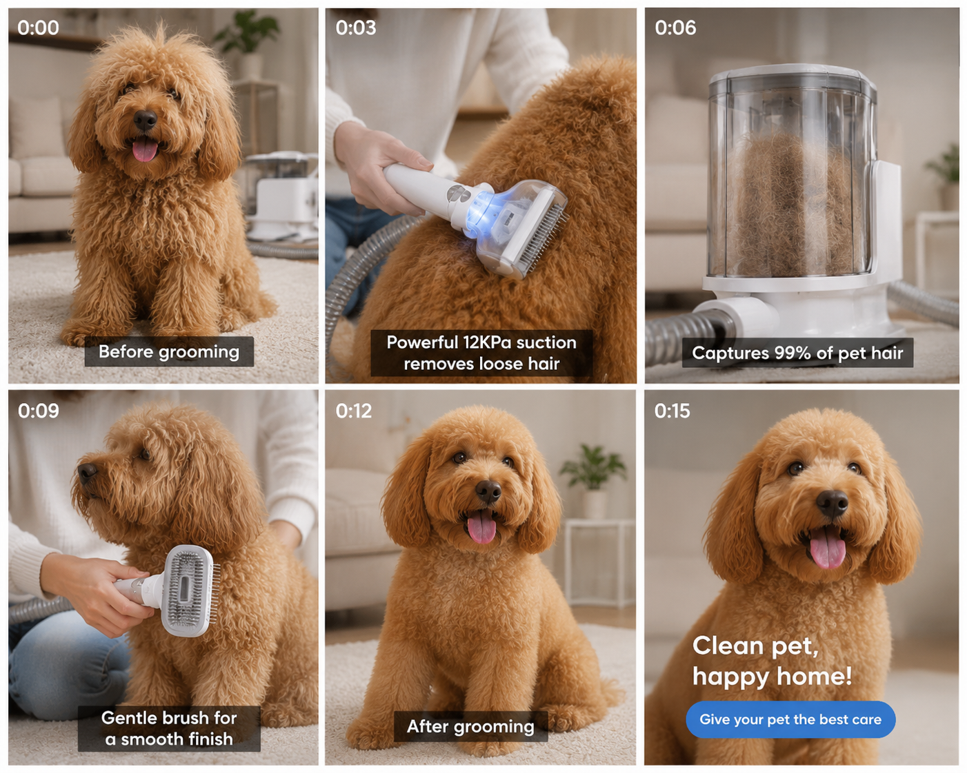 Drexo FurClean Pro™ – The Pet Hair Solution Every Pet Owner Needs