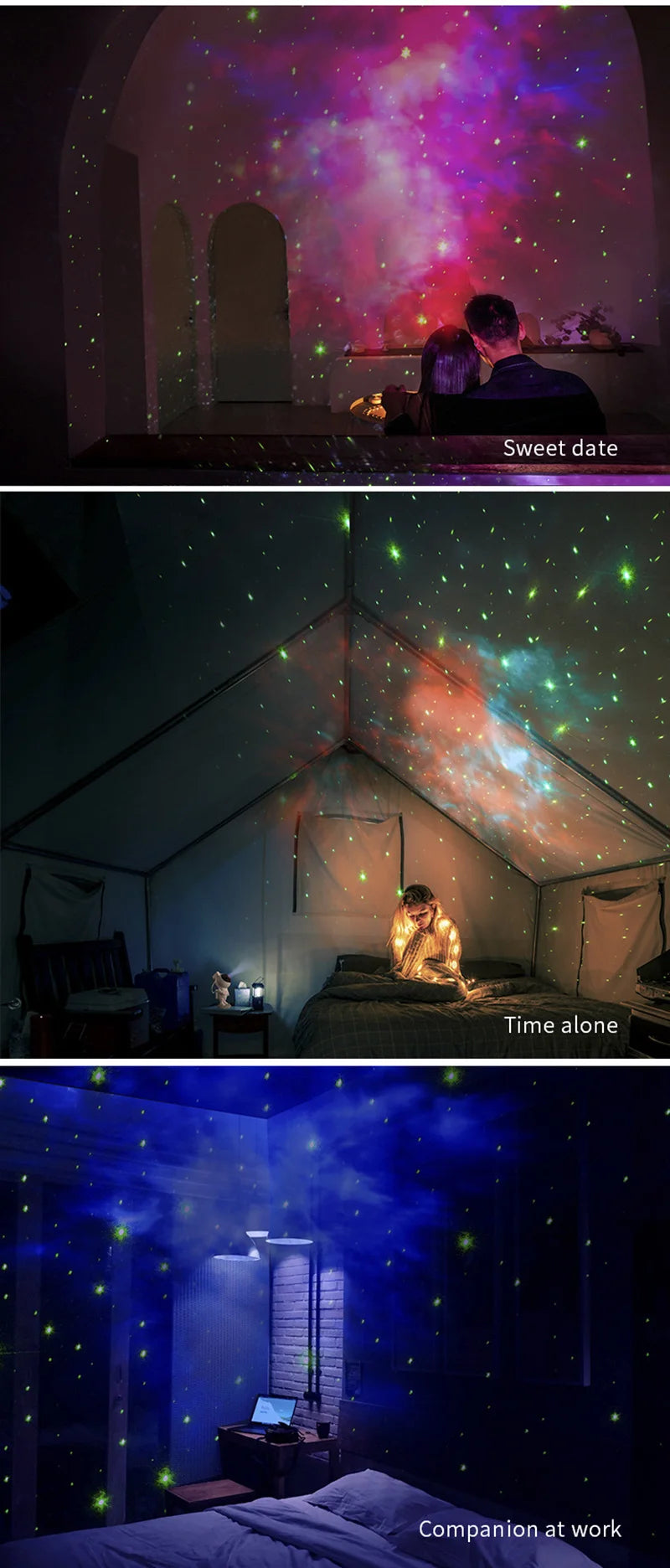 Transform Your Room Into a Relaxing Galaxy Escape