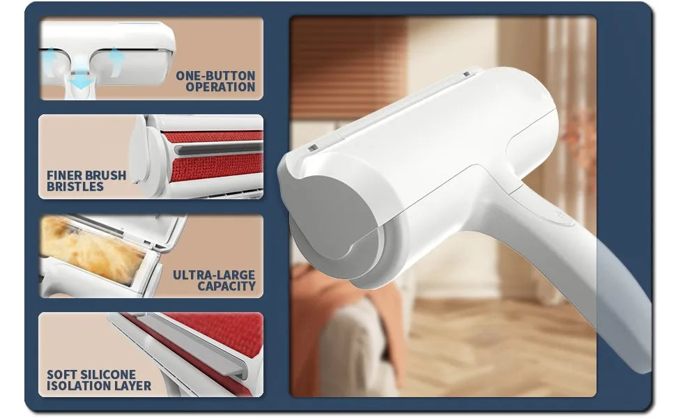 Pet Hair Remover Roller – Clean Furniture in Seconds