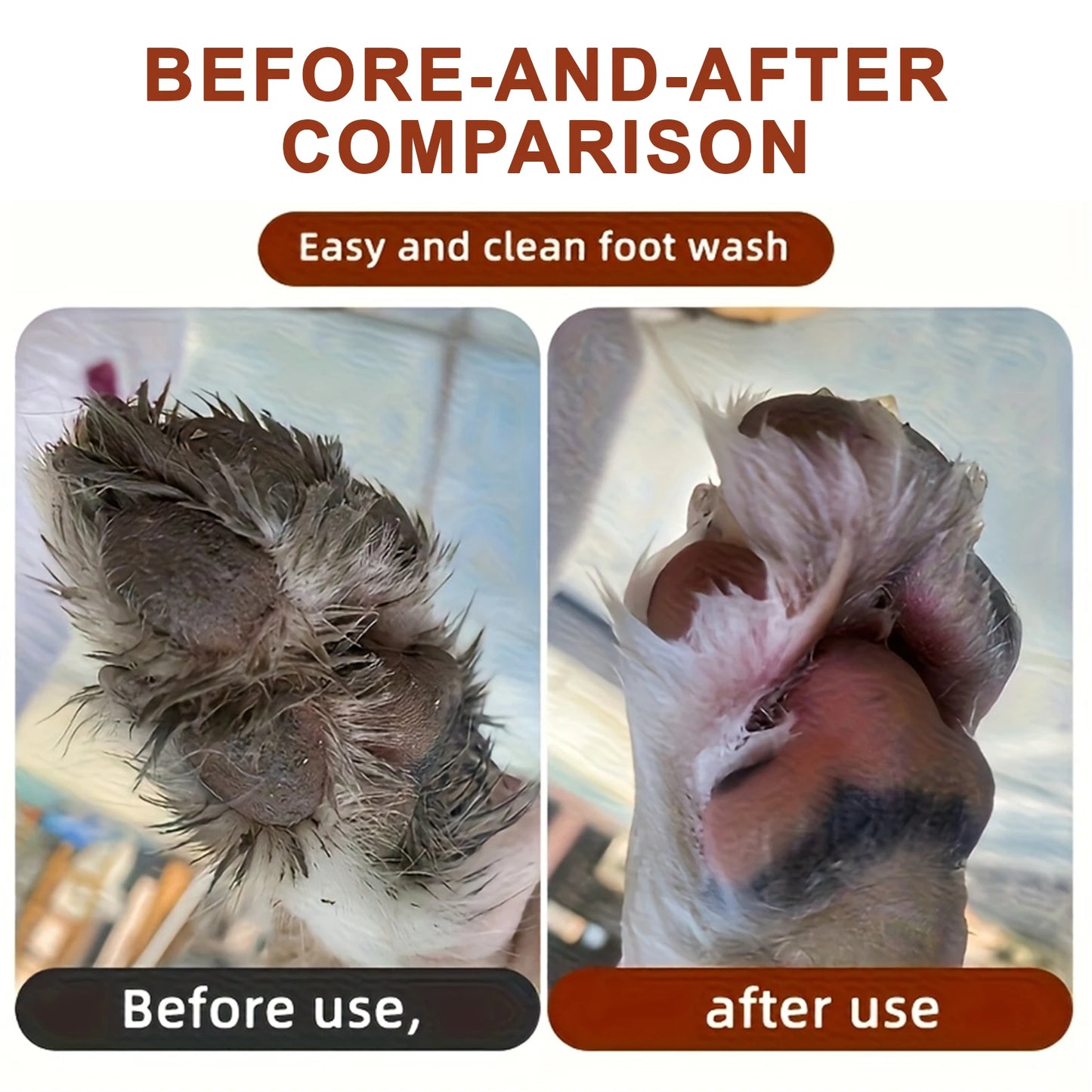 Pet Paw Cleaner Cup – Quick & Gentle Paw Cleaning