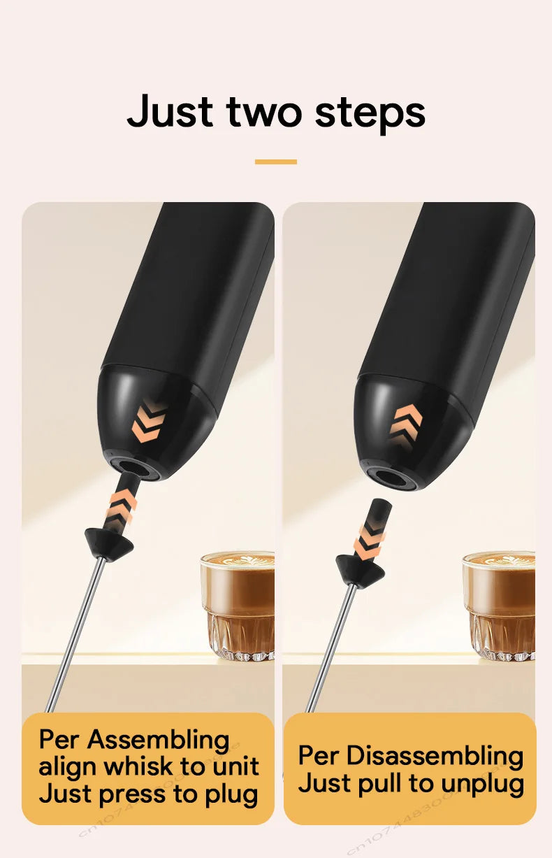 Cozy Milk Frother – Creamy Café Foam at Home