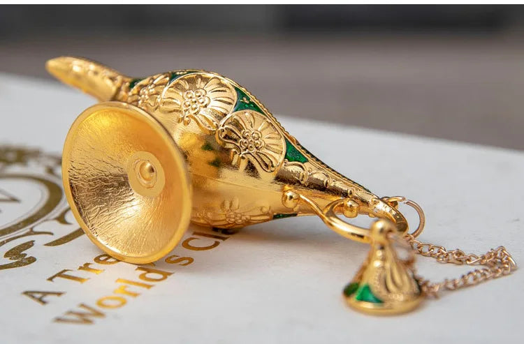 Golden Aladdin Lamp