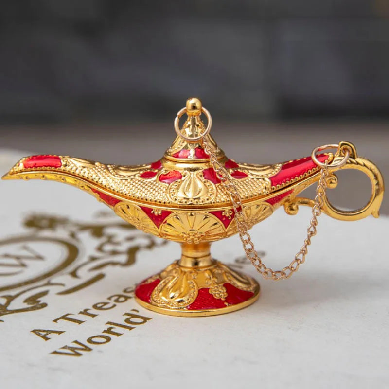 Golden Aladdin Lamp