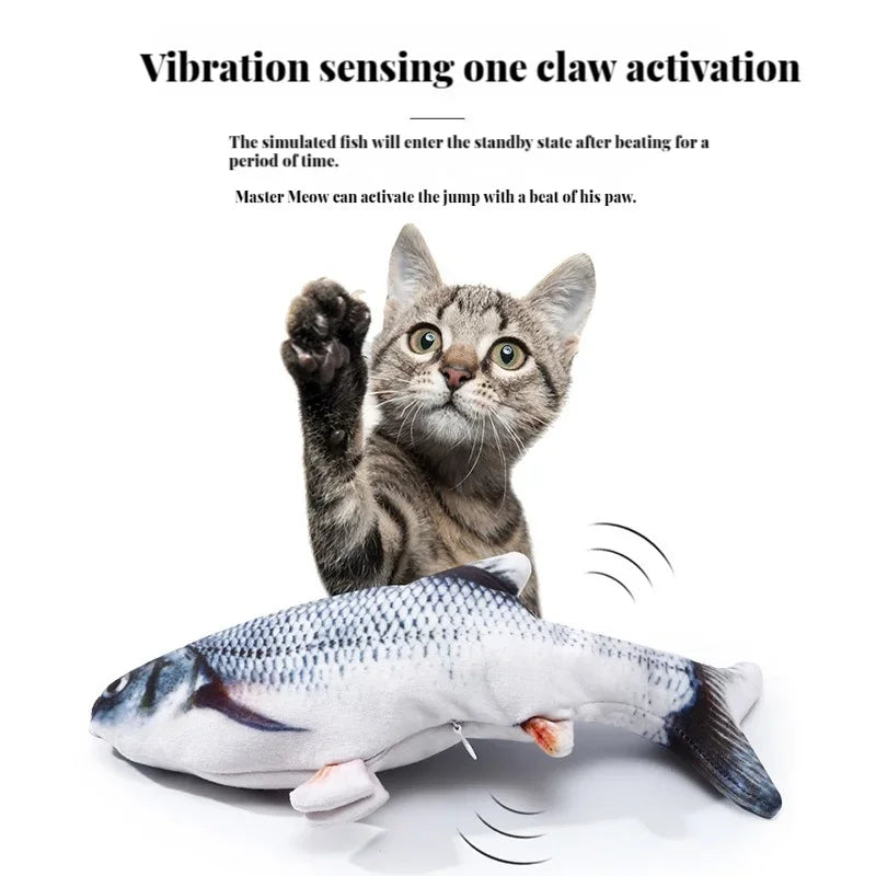 Dancing Fish Cat Toy