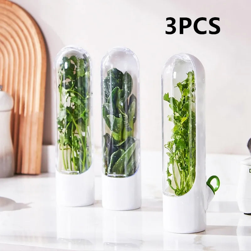Fresh Herb Keeper™ – Refrigerator Herb Storage Container
