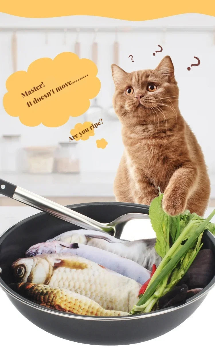 Dancing Fish Cat Toy