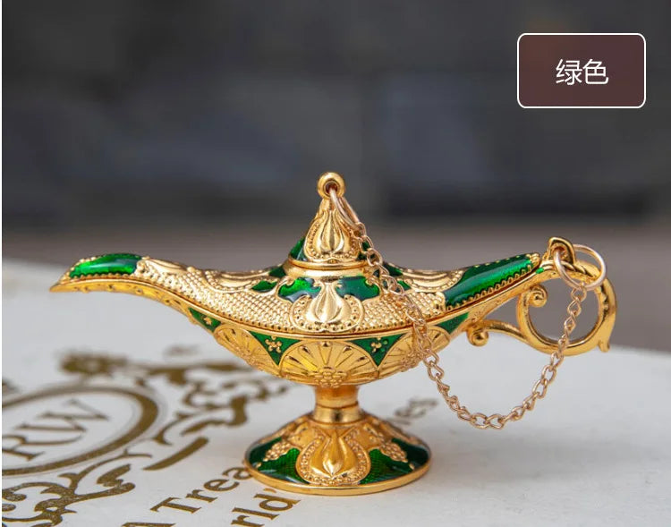 Golden Aladdin Lamp