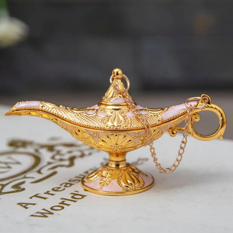 Golden Aladdin Lamp