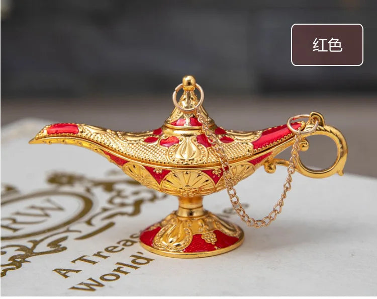 Golden Aladdin Lamp