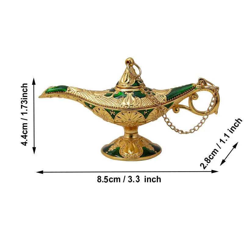 Golden Aladdin Lamp