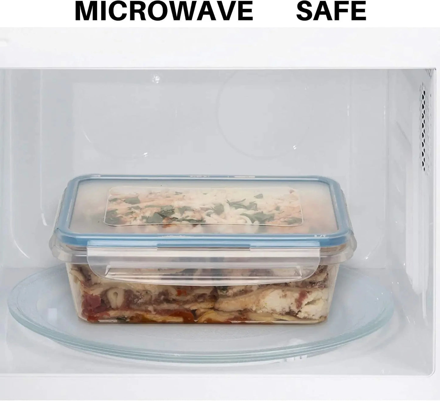 FreshLock Produce Saver Containers™ – 4-Piece Airtight Fridge Storage Set
