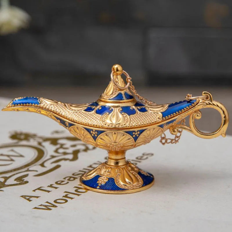 Golden Aladdin Lamp