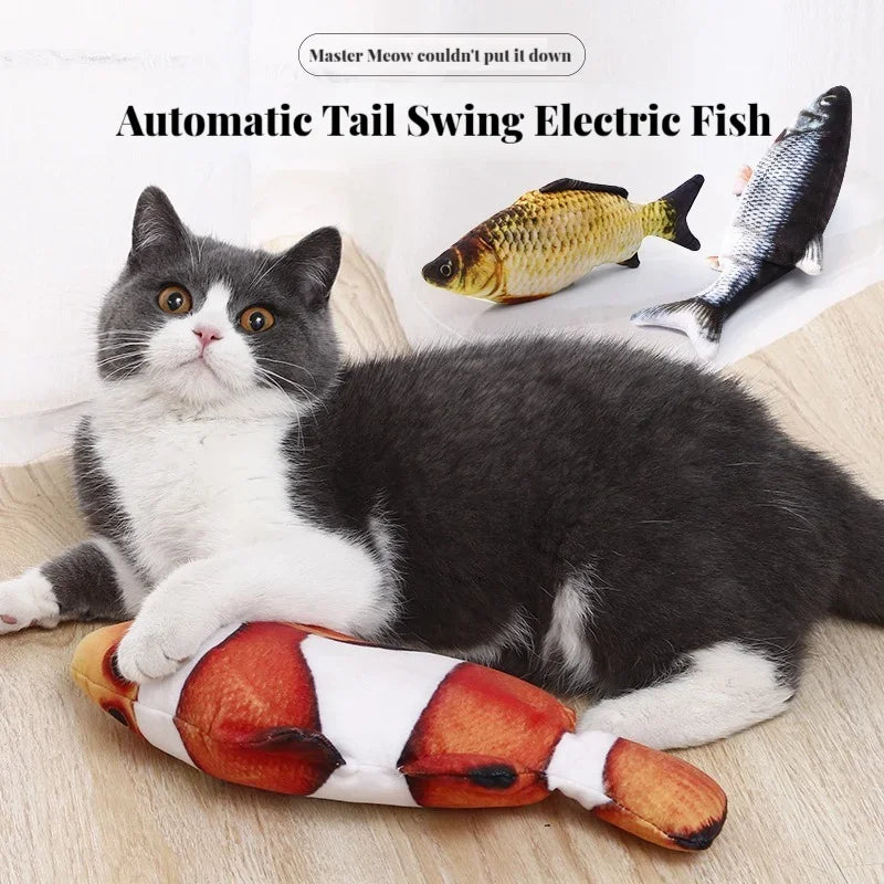 Dancing Fish Cat Toy