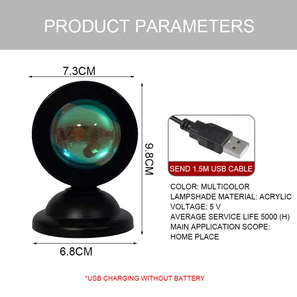 Sunset Projection Lamp