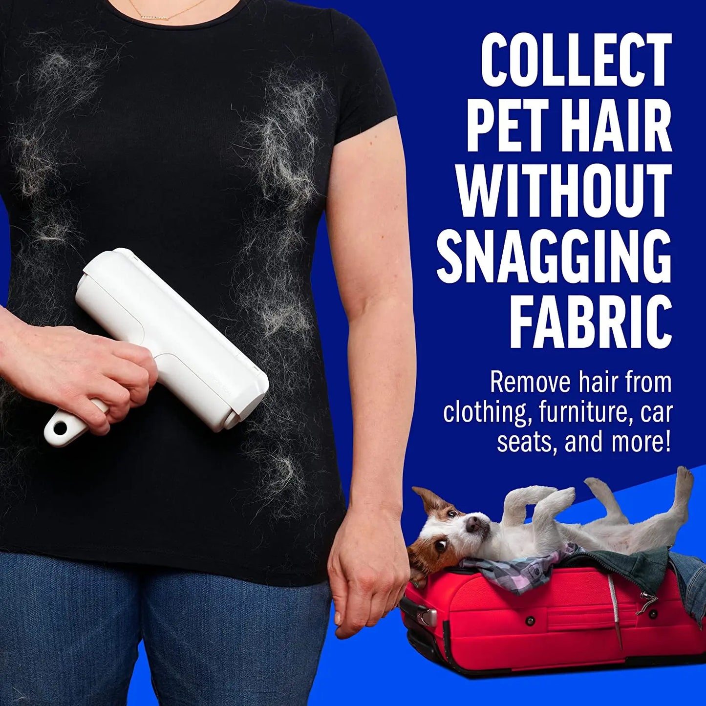 Pet Hair Remover Roller – Clean Furniture in Seconds