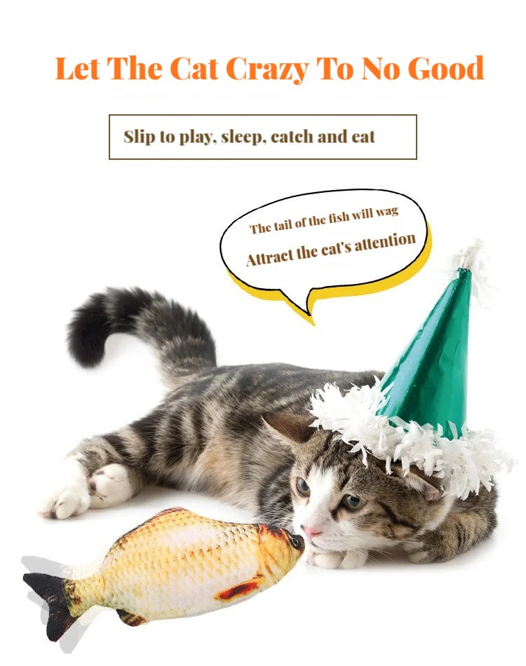 Dancing Fish Cat Toy