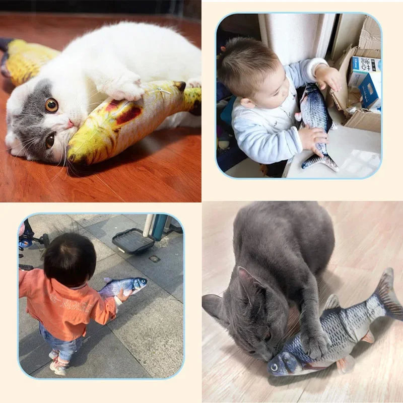 Dancing Fish Cat Toy