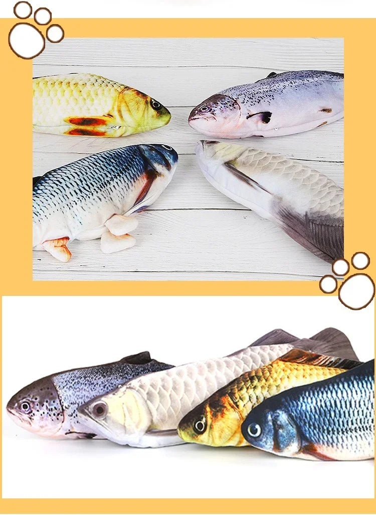 Dancing Fish Cat Toy