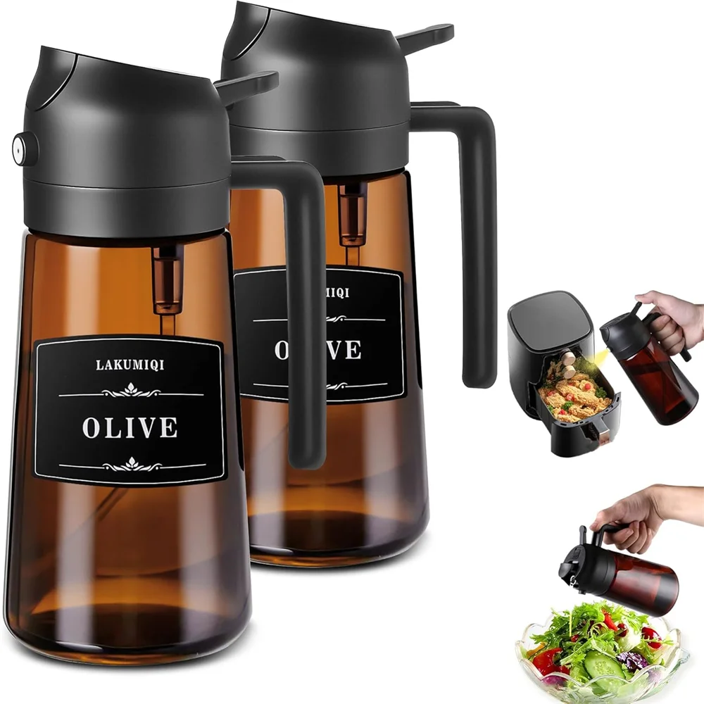 2-in-1 Oil Sprayer – Smart Cooking & Salad Bottle
