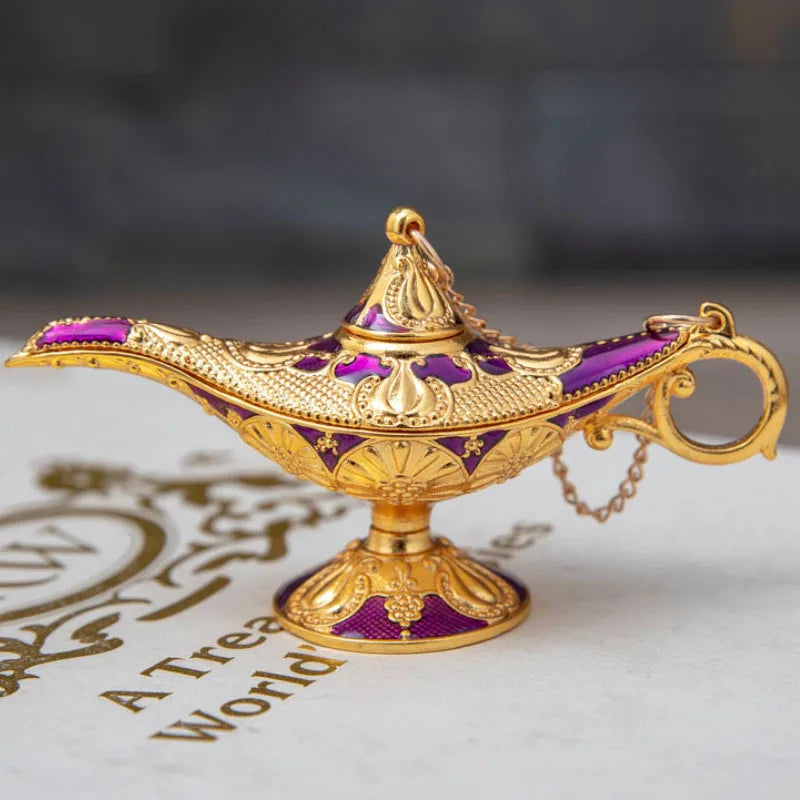 Golden Aladdin Lamp