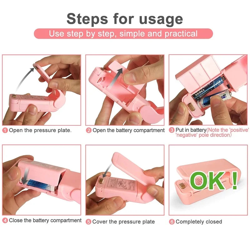 Mini Bag Sealer – Keep Food Fresh Longer