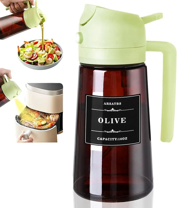2-in-1 Oil Sprayer – Smart Cooking & Salad Bottle