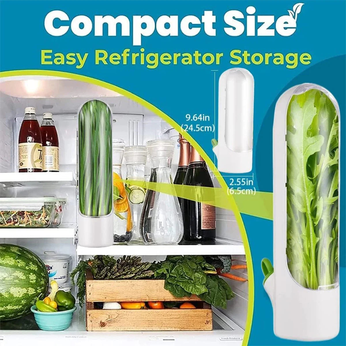 Fresh Herb Keeper™ – Refrigerator Herb Storage Container