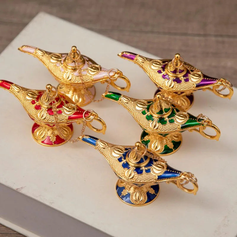 Golden Aladdin Lamp