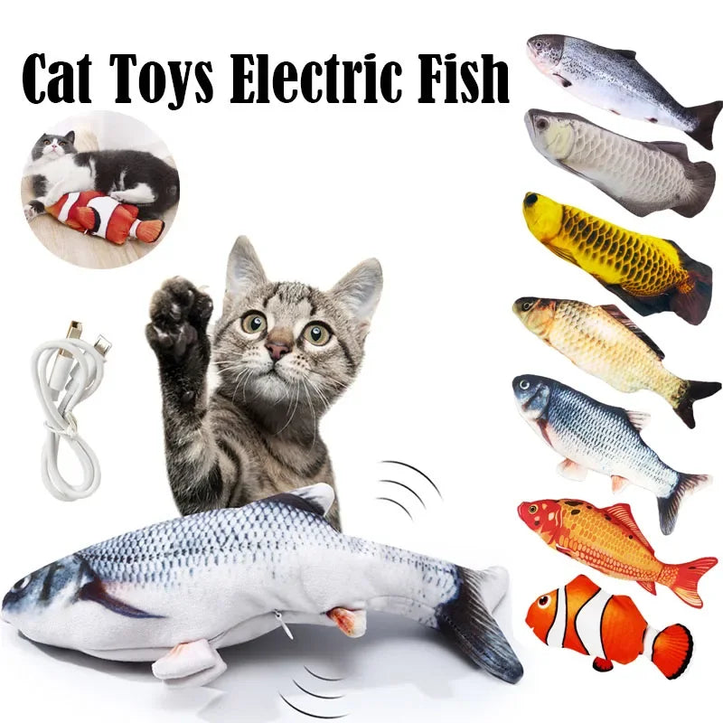 Dancing Fish Cat Toy