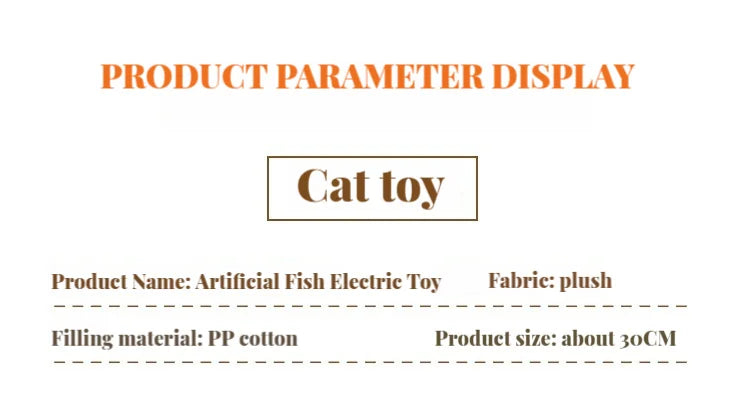 Dancing Fish Cat Toy