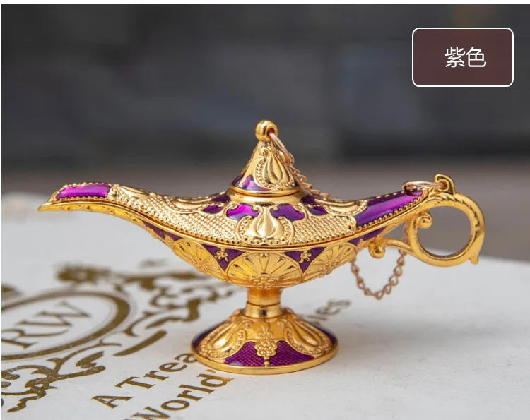 Golden Aladdin Lamp