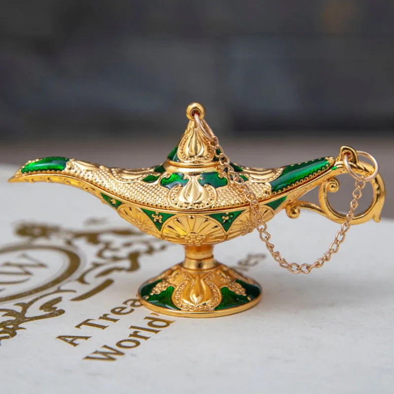 Golden Aladdin Lamp